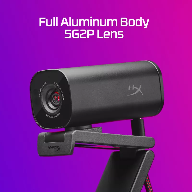 Cámara web HyperX Vision S 75X30AA, giro/inclinación