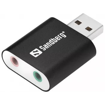 Enlace USB a sonido Sandberg USB to Sound Link