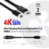 Cable Club 3D CAC-2163 de Mini DisplayPort a DisplayPort 1.2 HBR2, macho/macho, 2 m (6,56 ft), 4K60Hz