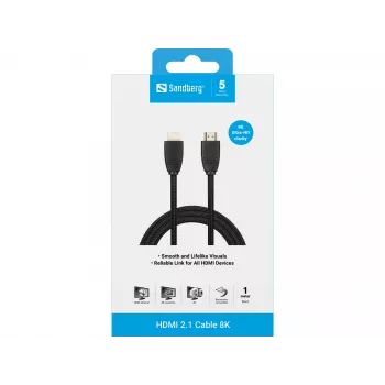 Cable HDMI 2.1 Sandberg 8K, 1m