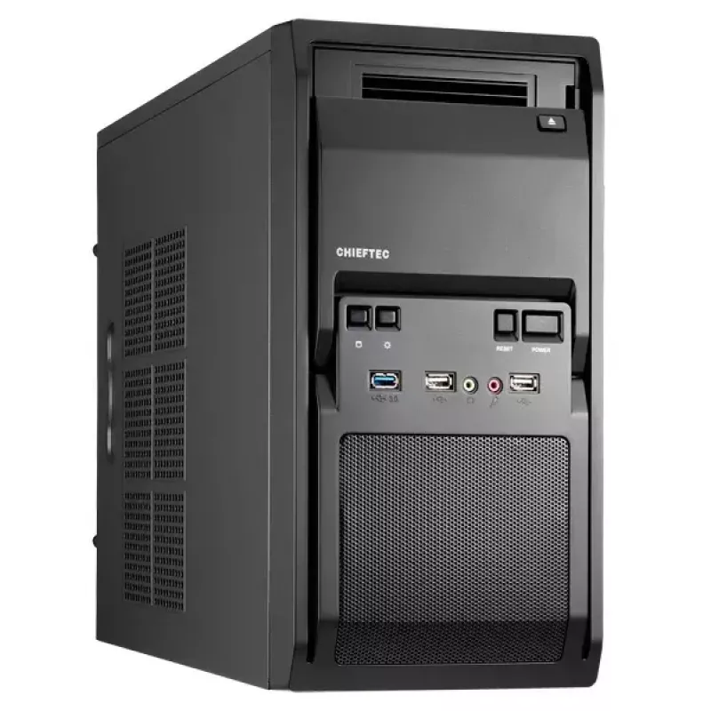 Caja de ordenador Chieftec LT-01B-OP Mini Tower negra