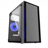 Caja de ordenador Gembird CCC-FORNAX-960B Midi Tower negra