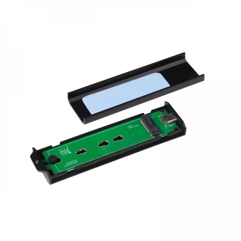 Chieftec CEB-M2C-TLE - caja para almacenamiento - M.2 - tarjeta M.2 NVMe - USB 3.2 (Gen 2)