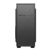 Caja de PC GEMBIRD Fornax 160 Mini Tower – negra, SPCC, compatible con ITX/mATX/ATX, 1 bahía de 3,5 inch + 3 de 2,5 inch, 7 ranuras de expansión, 445×185×390 mm