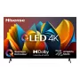 Televisor inteligente Hisense 85E7NQ de 85" (2,16 m) QLED 4K UHD, VIDAA, Dolby Vision, HDR10+, Wi-Fi, 400 cd/m², negro