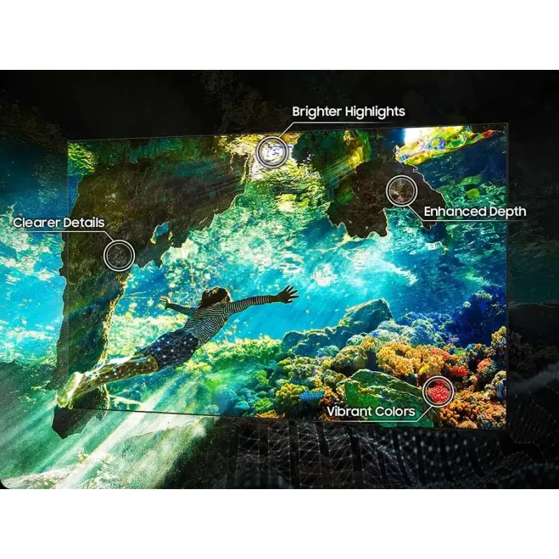 OLED TV Samsung 65 inch S90F 65 inch 4K Ultra HD OLED 3840x2160, Tizen, 120Hz, HDMI x4, FreeSync