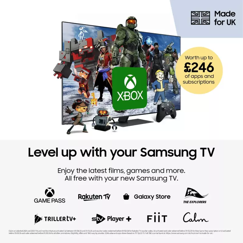 LED TV Samsung UE32F6000FKXXU 32 inch (81,3 cm) Full HD 1920x1080, Tizen, Wi-Fi, HDR10+, 2×HDMI, 2.0ch, VESA 200×200