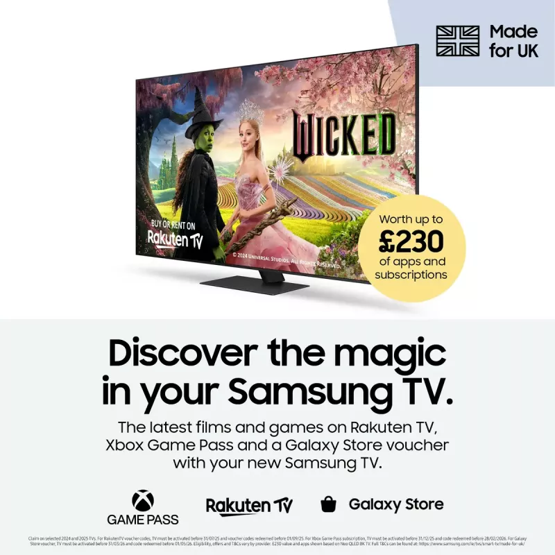 LED TV Samsung UE32F6000FKXXU 32 inch (81,3 cm) Full HD 1920x1080, Tizen, Wi-Fi, HDR10+, 2×HDMI, 2.0ch, VESA 200×200