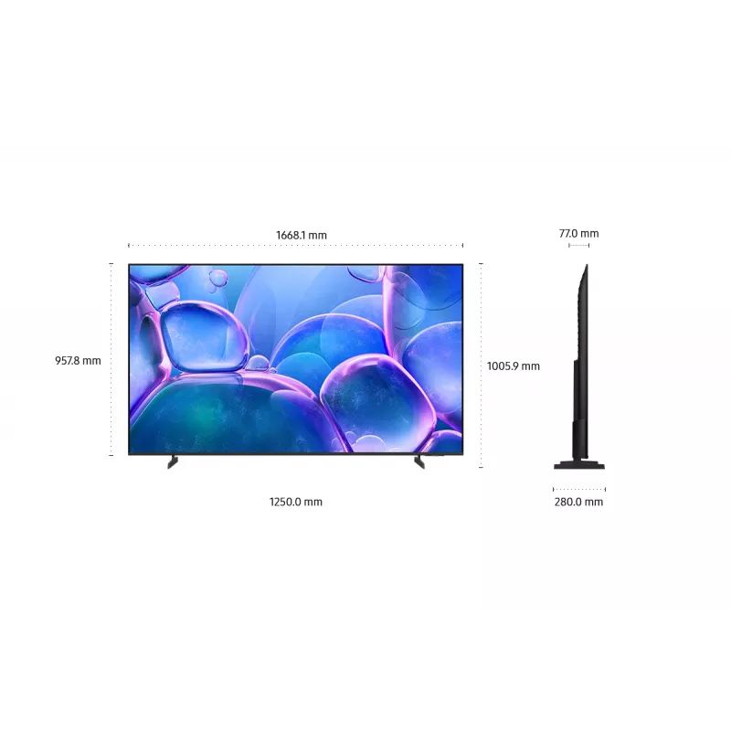 Samsung UE75U7022FKXXH TV 190,5 cm (75 inch) 4K Ultra HD Smart TV Wi-Fi negro