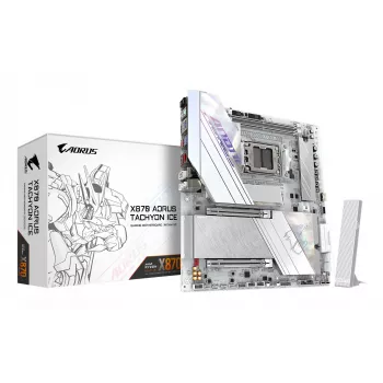 Placa base GIGABYTE X870 AORUS TACHYON ICE, AMD X870, Socket AM5, ATX