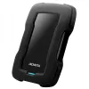 Disco duro externo ADATA HD330 AHD330-1TU31-CBK de 1 TB, USB 3.1, AES de 256 bits, negro