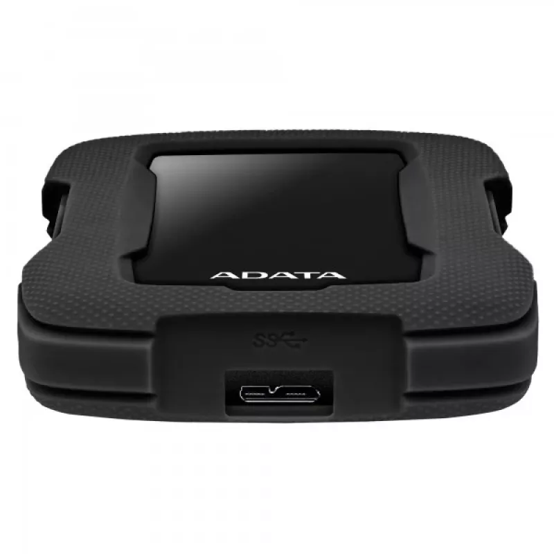 Disco duro externo ADATA HD330 AHD330-1TU31-CBK de 1 TB, USB 3.1, AES de 256 bits, negro