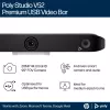 HP Poly Studio V52 barra de vídeo USB