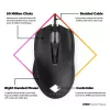 Ratón HP OMEN Vector, diestro, LED IR, USB Type-A, 16000 DPI, 1 ms, negro