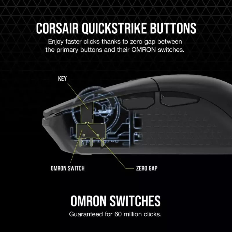 Ratón gaming Corsair KATAR ELITE Wireless