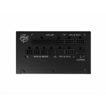 Fuente de alimentación MSI MPG A850G PCIE5 850 W 24-Pin-ATX ATX negra