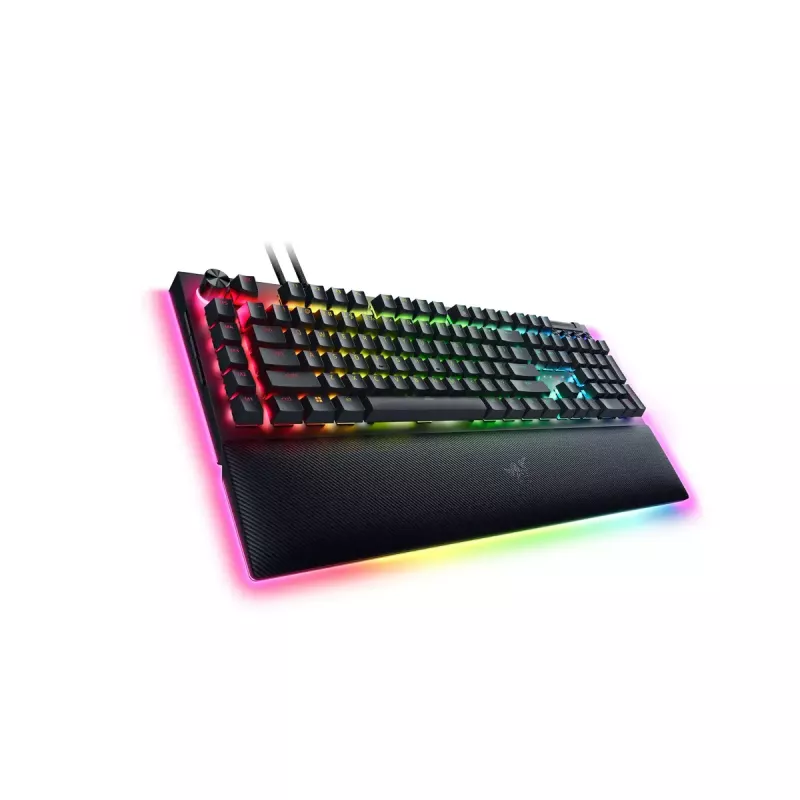 Teclado Razer BlackWidow V4 Pro gaming USB QWERTY US International negro mecánico RGB LED