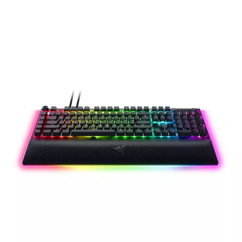 Teclado Razer BlackWidow V4 Pro gaming USB QWERTY US International negro mecánico RGB LED