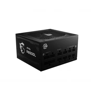 Fuente de alimentación MSI MAG A650GL 650 W 20+4 pin ATX ATX negra