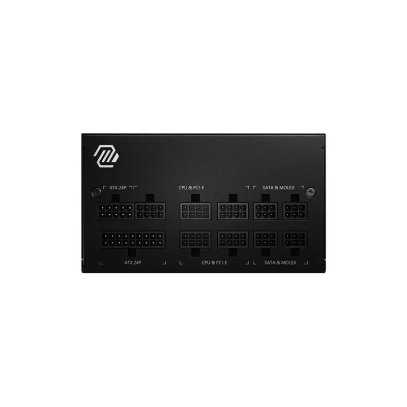 Fuente de alimentación MSI MAG A650GL 650 W 20+4 pin ATX ATX negra