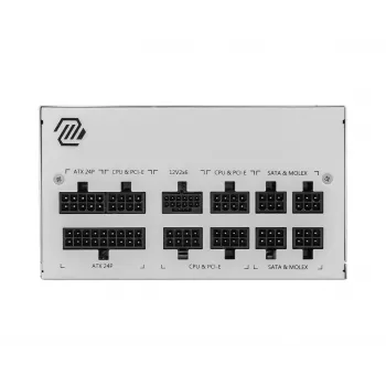 Fuente de alimentación MSI MAG A850GL PCIE5 WHITE 850 W 20+4 Pin ATX ATX