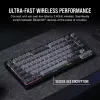 Teclado gaming mecánico Corsair K65 PLUS WIRELESS RGB Wireless USB negro