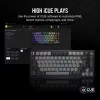 Teclado gaming mecánico Corsair K65 PLUS WIRELESS RGB Wireless USB negro