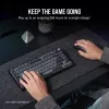 Teclado gaming mecánico Corsair K65 PLUS WIRELESS RGB Wireless USB negro