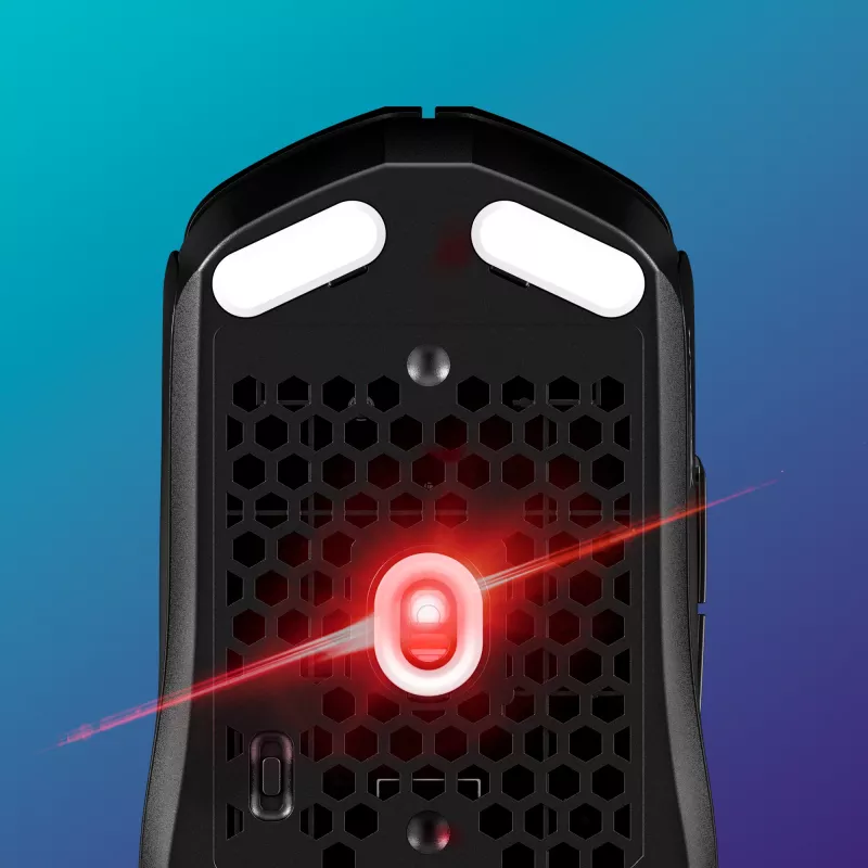 HyperX Pulsefire Haste 2 Core Wls – ratón gaming (negro/negro)