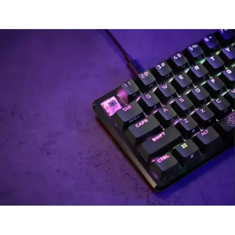 Corsair K65 PRO MINI Teclado Gaming USB QWERTY Inglés Negro 65% RGB