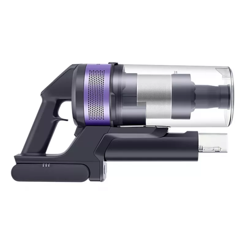 Samsung VS15A6031R4/GE Aspirador escoba/Eléctrico Batería En seco Ciclónico Sin bolsa 0,8 l 410 W Negro, Morado
