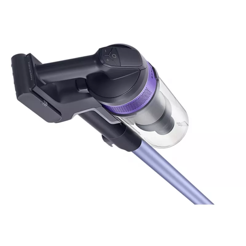 Samsung VS15A6031R4/GE Aspirador escoba/Eléctrico Batería En seco Ciclónico Sin bolsa 0,8 l 410 W Negro, Morado