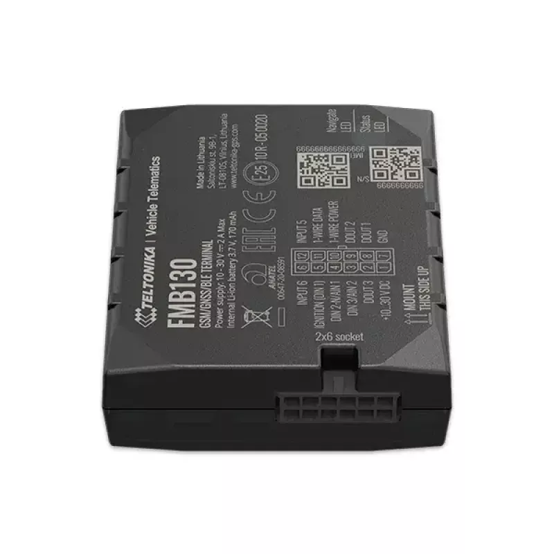 Rastreador GPS Teltonika FMB130 Coche Negro