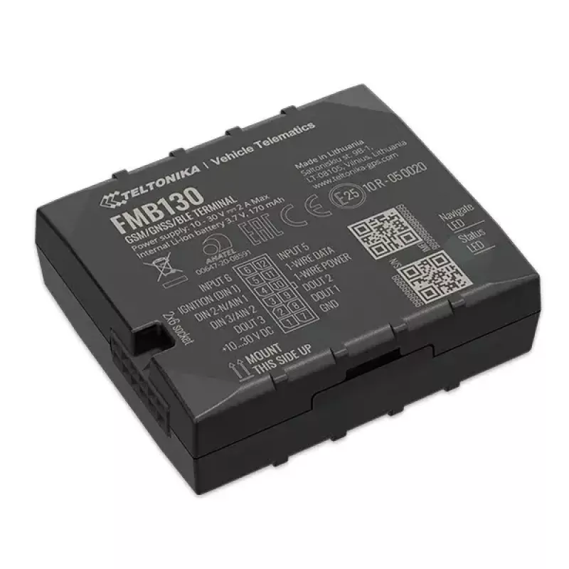 Rastreador GPS Teltonika FMB130 Coche Negro