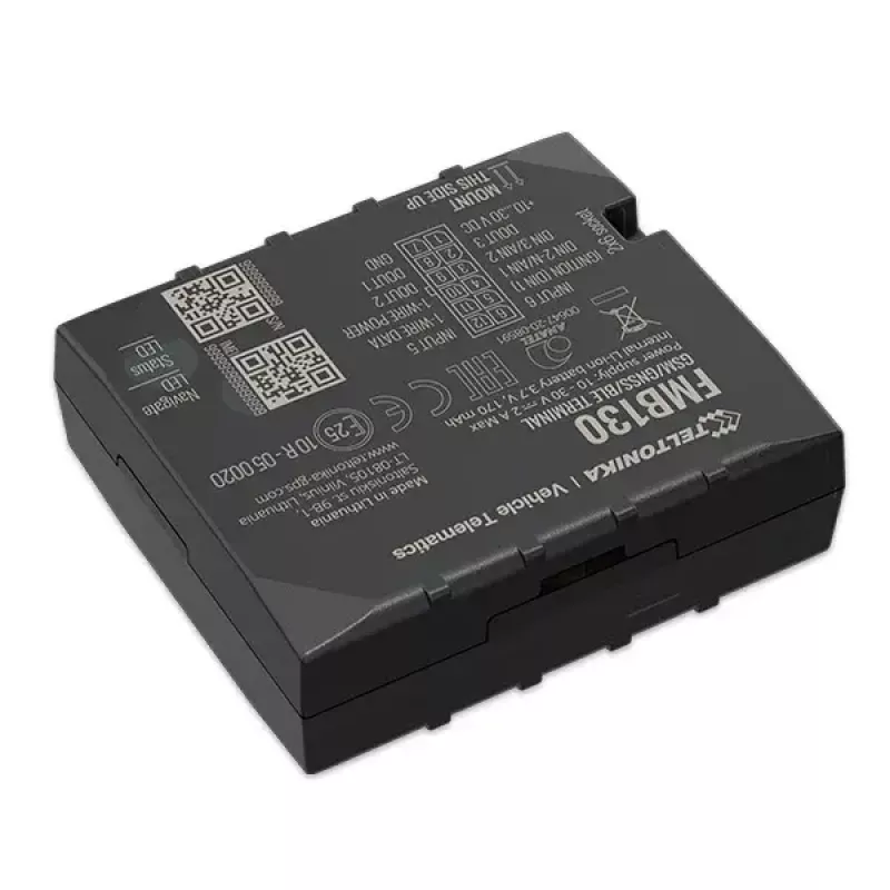 Rastreador GPS Teltonika FMB130 Coche Negro