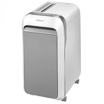 Fellowes serie LX destructora de documentos LX221 20 hojas destructora de microcorte con contenedor extraíble de 30 litros máxima seguridad P5 blanca