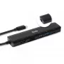 CLUB3D Hub USB-C 7 en 1 HDMI 4K60Hz ranura para tarjetas SD TF 2x USB Type A USB Type C PD RJ45 compatible con Thunderbolt 3