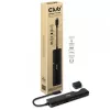 CLUB3D Hub USB-C 7 en 1 HDMI 4K60Hz ranura para tarjetas SD TF 2x USB Type A USB Type C PD RJ45 compatible con Thunderbolt 3
