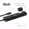 CLUB3D Hub USB-C 7 en 1 HDMI 4K60Hz ranura para tarjetas SD TF 2x USB Type A USB Type C PD RJ45 compatible con Thunderbolt 3