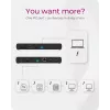 ICY BOX IB-DK8801-TB4 con cable Thunderbolt 4 antracita, negro