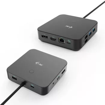 i-tec USB-C HDMI Dual DP docking station con Power Delivery 100 W
