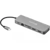 Sandberg USB-C 13 en 1 Travel Dock, USB Type-C, 100 W Power Delivery, Ethernet 1000 Mbit/s
