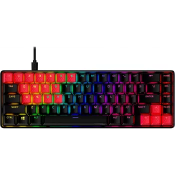 HyperX Rubber Keycaps - set de accesorios gaming - rojo (distribución US)