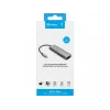 Sandberg 136-65 base de conexión USB-C HDMI + 2x USB-A + 2x USB-C + PD 100 W, USB 3.2, 4K 60 Hz, aluminio, plateada