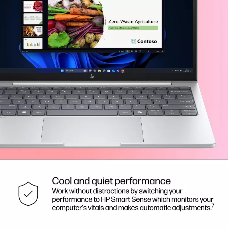 HP EliteBook 8 G1i 13 AI PC AD3B7ET portátil, 33,8 cm (13,3 pulgadas) WUXGA, Intel Core Ultra 7 255U, 32 GB LPDDR5X, 512 GB SSD, Wi-Fi 7 (802.11be), Windows 11 Pro, Glacier Silver