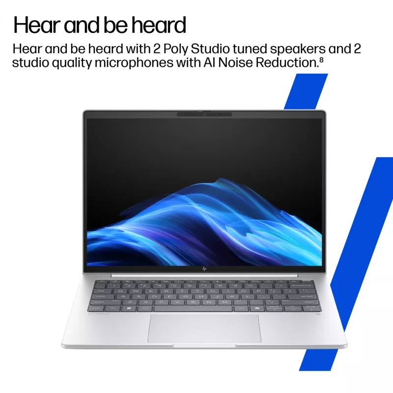 Portátil HP EliteBook 8 G1a 16 pulgadas AMD Ryzen AI 5 340 16 GB 512 GB SSD Windows 11 Pro