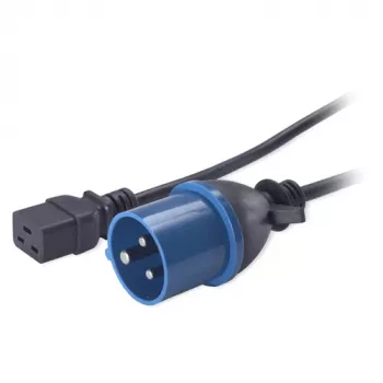 Cable de alimentación APC, C19 a IEC309 16A, 2,5m, 2,5 m, IEC 309, conector hembra C19, 90 - 250 V, 16 A