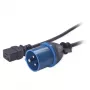 Cable de alimentación APC, C19 a IEC309 16A, 2,5m, 2,5 m, IEC 309, conector hembra C19, 90 - 250 V, 16 A