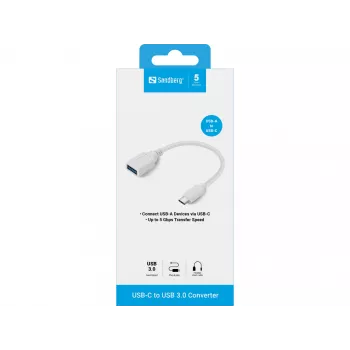 Convertidor USB-C a USB 3.0 Sandberg 136-05