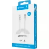 Sandberg 136-55 cable alargador USB-C, macho-hembra, 100 W, 10 Gbps, 2 m, blanco